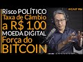 JKCast #86 Risco POLÍTICO, Taxa de Câmbio a R$ 1, MOEDA DIGITAL, a Força do BITCOIN