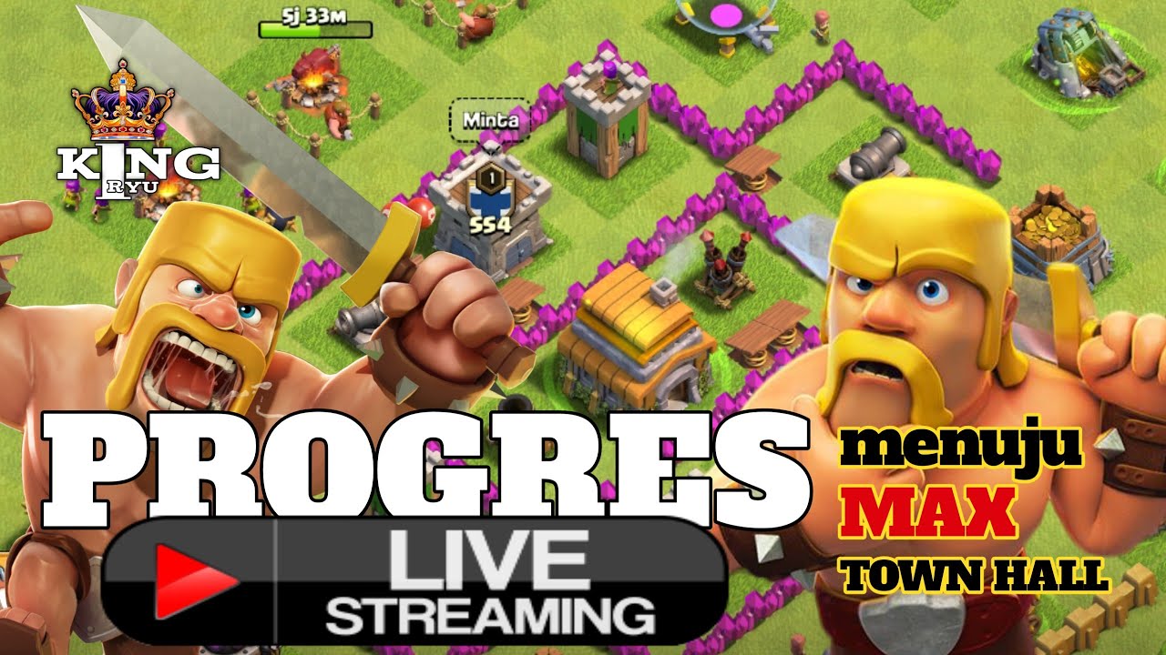 Hari ke 5 upgrade desa coc | King Ryu
