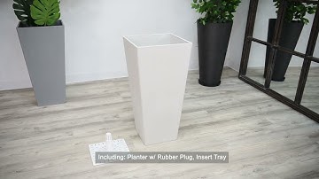XBrand Instructional Step by Step Video - Self-Watering Planter - XN-2617