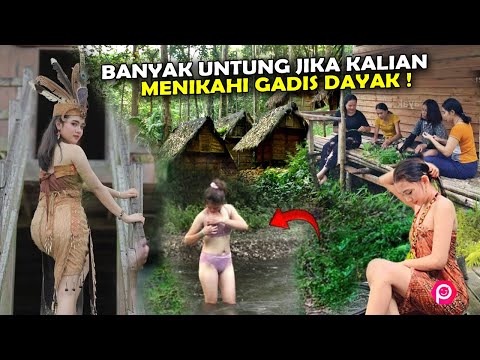 Keunikan Gadis Dayak Yang Bikin Terpikat !!!