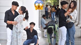 Accidentally Hugging 🫂 Prank On Cute 🥰 Girls 👧 | Epic Reaction 😱| Harshit PrankTv