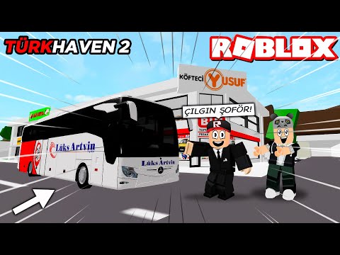 Panda Türkhaven 2'de Otobüs Şoförü Oldu!! - Roblox TürkHaven 2