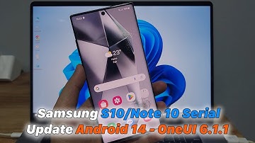 Samsung Galaxy S10/NOTE 10 serienummer | Android 14 - OneUI 6.1.1