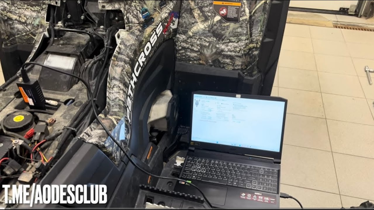 Диагностика квадроцикла через OBD⚡️Aodes и другие квадроциклы 