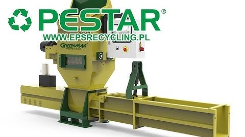 EPS Compactor - Apolo - C100 (AC100) | Styrofoam (EPS) Recycling Machine