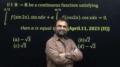 IIT JEE Main PYQ Definite Integration 11 April 2023 shift 2