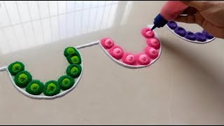 border rangoli designs for diwali  | door rangoli designs  | easy door rangoli designs for beginners