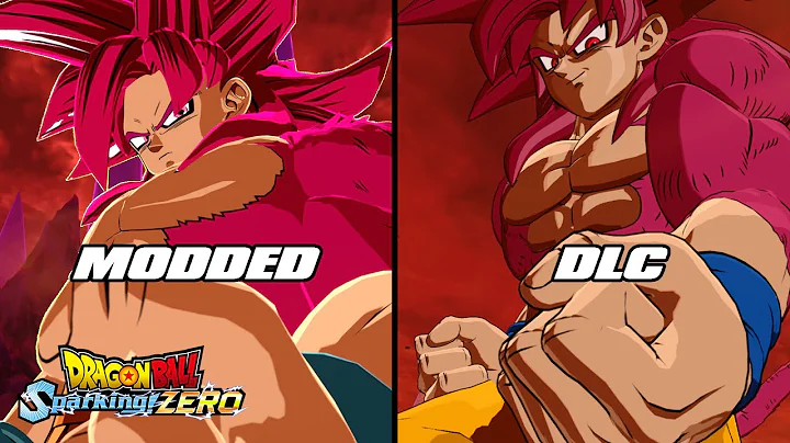 DLC VS MODDED - Super Saiyan 4 Goku (Daima) - Dragon Ball Sparking Zero Mods