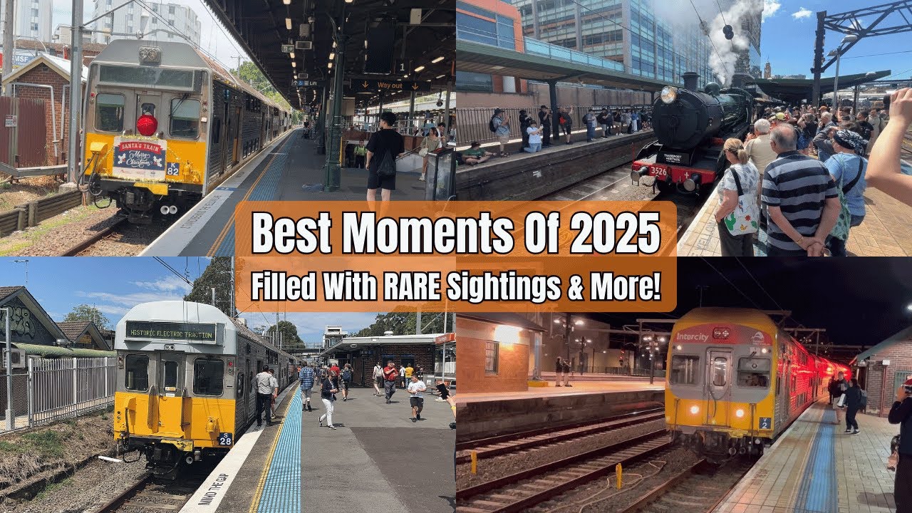Jason's Transport Vlog 97: Best Moments Of 2025 - Filled With Rare Sightings & More!