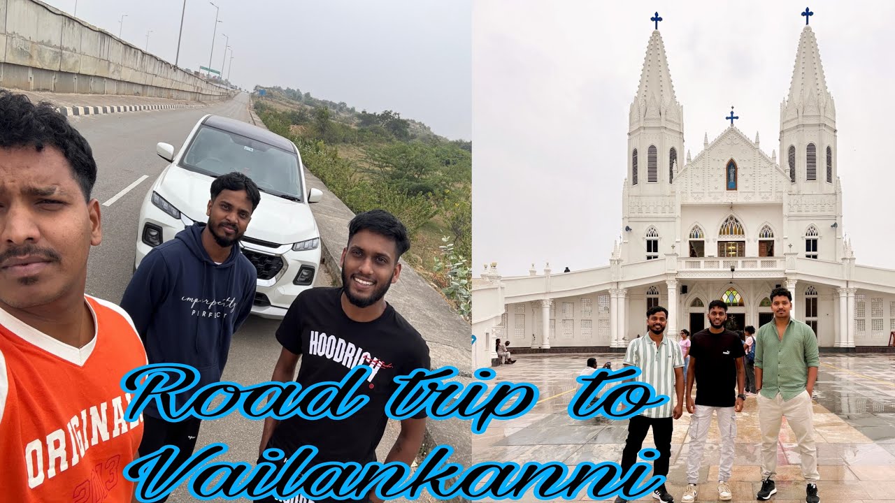 Road trip to Vailankanni || vlog || Ensly Rodrigues || Road trip Episode 1
