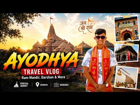 AYODHYA: A Divine Experience 🙏 | Travel Vlog 2026 | By Sushil Ambekar