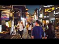 [4K] Itaewon Summer Friday Nightlife | Walking Around Seoul Korea 이태원의 불금 梨泰院 イテウォン