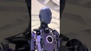 Ameca Robot talking