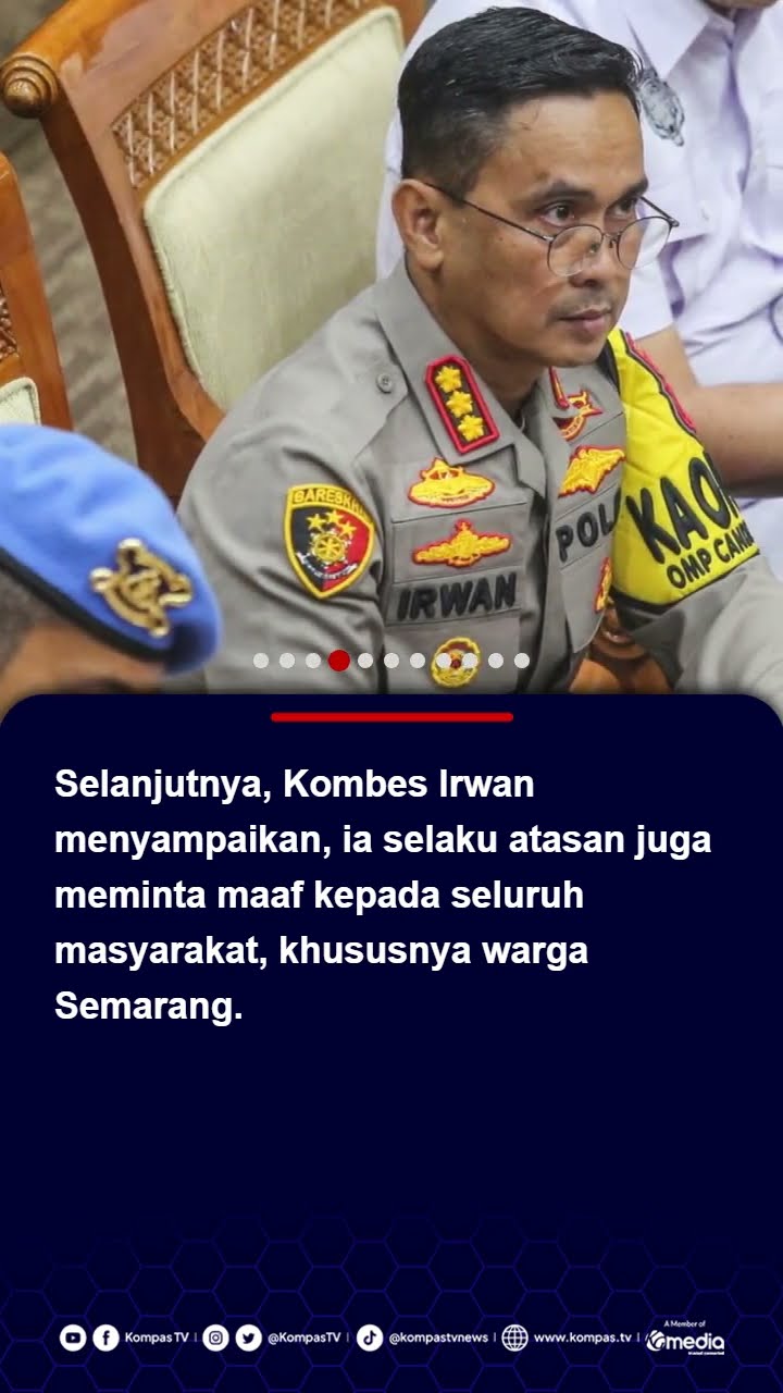 Di Depan Komisi III DPR, Kapolrestabes Semarang Minta Maaf Anak Buahnya Tembak Mati Siswa SMK