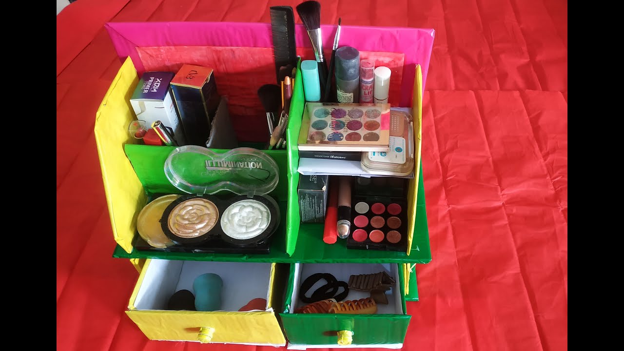 MAKEUP ORGANISER Makeup Box YouTube