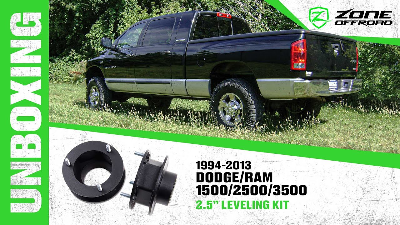 2.5" Leveling Kit | RAM 1994-2013 - YouTube