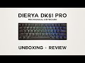 DIERYA DK61 PRO Unboxing + Review (GATERON RED)