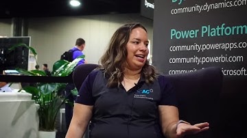 Meagan Longoria & George Doubinski at Microsoft Business Applications Summit 2019