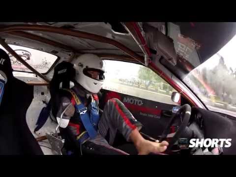 Drift.ro Shorts: Polish Pro Drifter Bartosz drifts using his feet