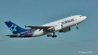 Montreal Yul Spotting Action Landings Takeoffs Rwy 24R 19 June 2015