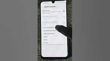 Set Mobile Networks 5G LTE 3G 2G Connection In Samsung Galaxy A16 Samsung A17 