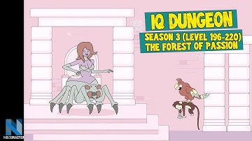 IQ Dungeon: Season 3 The Forest of Passion (Level 196-220) | Walkthrough | Gameplay