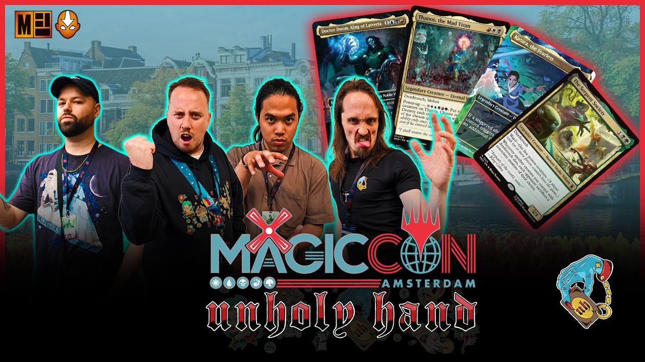 MARVEL MAYHEM (and AVATAR) at MAGICCON Amsterdam! Thanos vs Doctor Doom vs Katara vs Serpent Society thumbnail