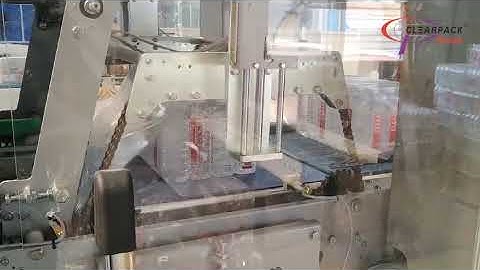 Clearpack Group-  Invospeed S20 Shrink Wrapper for Square Plastic Bottles