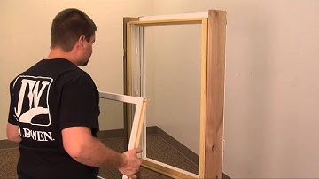 How to Remove a Wood Window Compression Sash