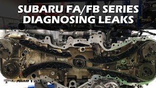 Subaru FA/FB Series Engine Oil Leaks  Forester/Impreza/Outback/XV/BRZ