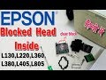 Epson L130,L220,L380,l3110 Clear Inside Block Head हिन्दी में जाने