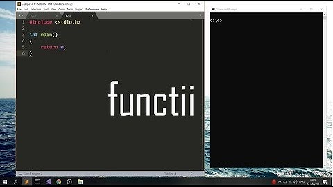 Programare pentru incepatori Limbajul C. Lectia 25. Functii