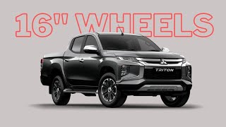 Mitsubishi Triton 2021 Wheel Change Guide! Downsizing to 16" Wheels