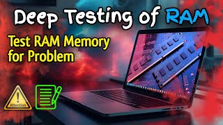 Deep Testing of RAM Quickly | Check Your PC RAM | Test RAM Memory For Problems | @HashtagMoosa