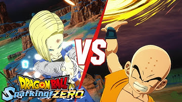 Honey!! Krillin vs Android 18 Custom Battle | Dragon Ball Sparking ZERO Gameplay