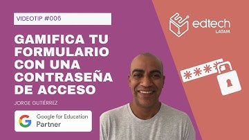 Vídeo Tip #006: GAMIFICA tu FORMULARIO con una CONTRASEÑA de acceso