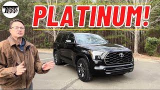 2023 Sequoia Platinum Full Review + Car Seat Demo