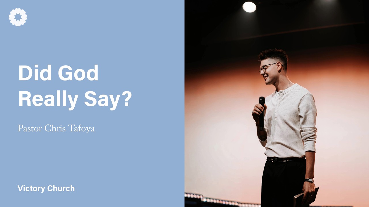 Set Free To Live Free Pt. 4 | Did God Really Say? | Pastor Chris Tafoya