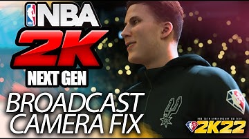 MyNBA Cam Fix!! Broadcast Cam is Back NBA 2K22 Next Gen Tutorial.