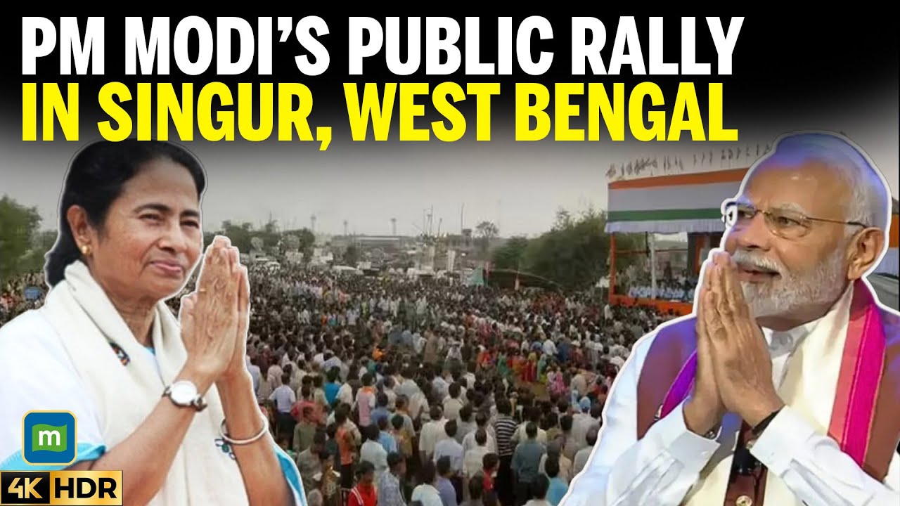 PM Modi in Singur: Mega Development Projects Launched | Public Meeting in West Bengal