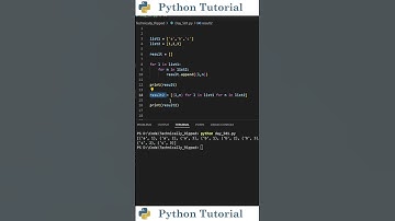 Turn Nested Loops Into One-Liners in Python | Python Tutorial