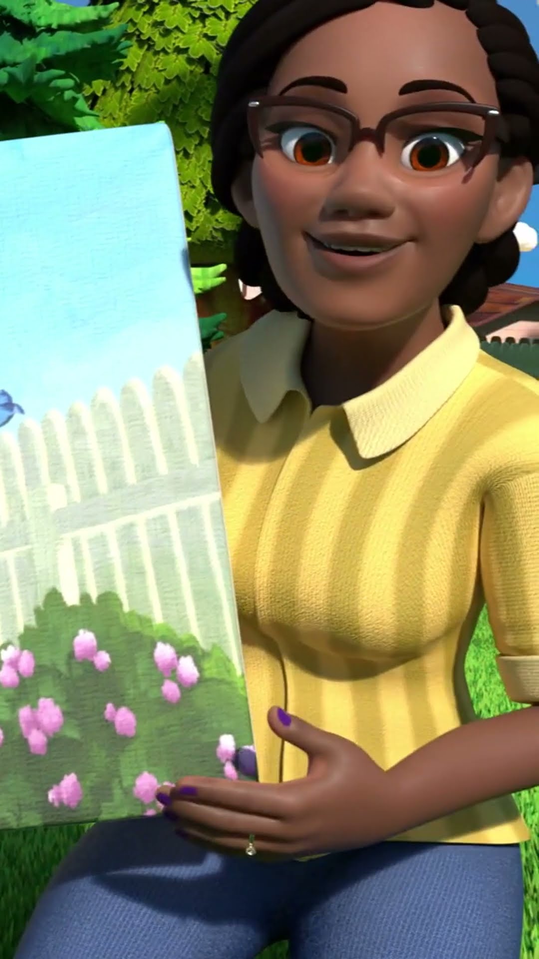 Messy Paint! ? #cocomelon #shorts #learningvideos