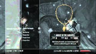 Skyrim DLC: Amulets of Night Power