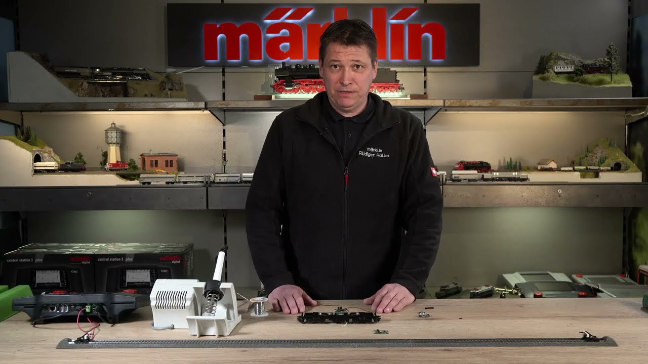 Der Einbau eines Märklin SoundDecoder mSD3 60979 in eine H0 Lokomotive