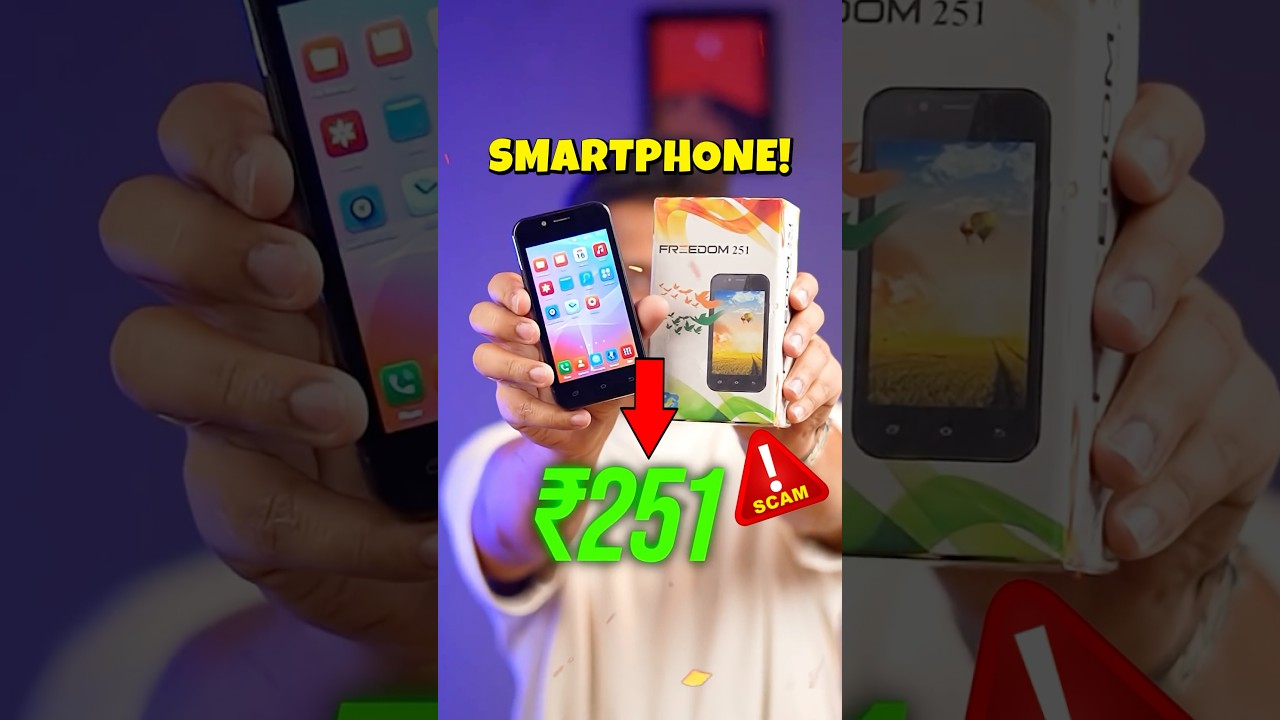 Cheapest Smartphone Scam 🤯 Freedom 251 🔥 