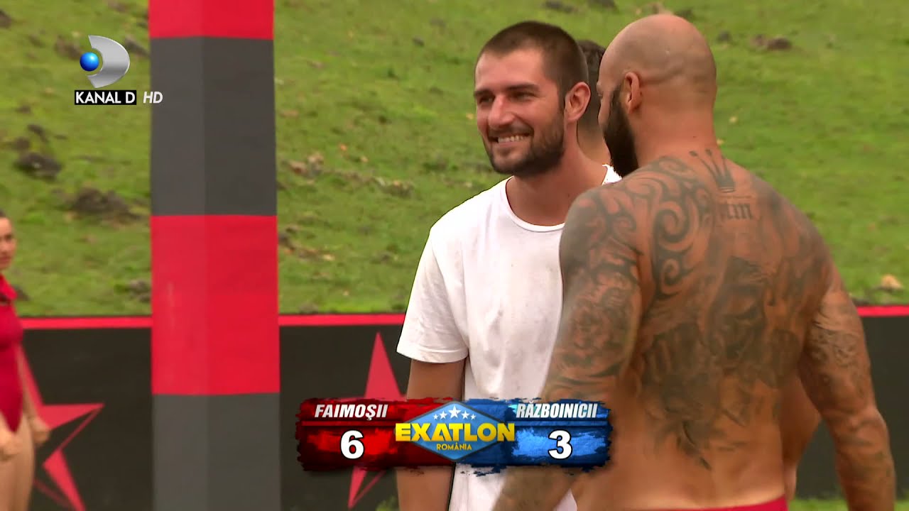 Exatlon Romania (22.01.2018) - Mariana a IZBUCNIT in lacrimi pe finalul jocului! Ep 10, Partea 2