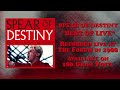 Spear of Destiny   - Best of Live ( Vinyl Trailer)