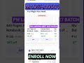 PW LAKSHYA NEET 2027 BATCH | PW Latest couponcode |#pwcouponcode #pw #coupon #pwneet #lakshyaneet