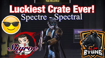 COD Mobile: Spectre Skin Crate Opening
