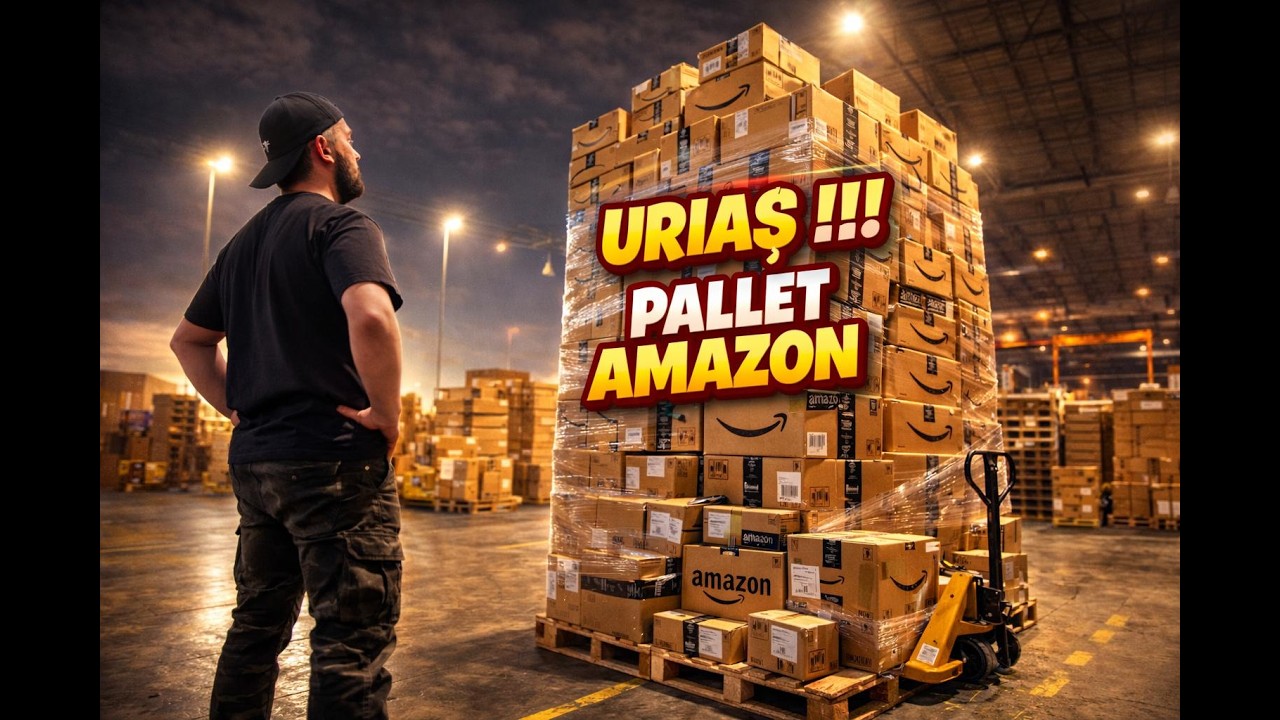 Am dat 500£ pe un palet de Amazon , hai să vezi ce am găsit 🤯🤯